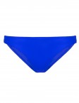 The blue bikini bottom