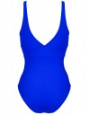 The blue swimsuit
