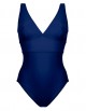 The navy swimsuit