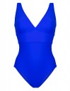 The blue swimsuit