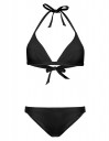 The black triangle bikini top